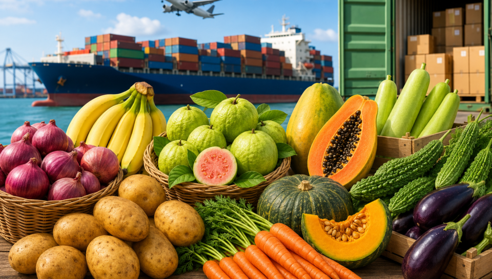 fruits and vegetables